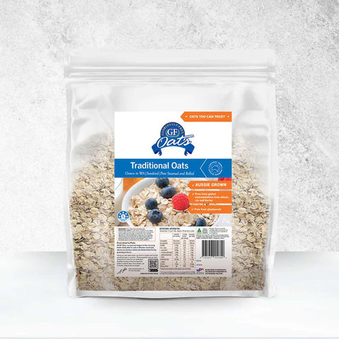 GF Oats Traditional Oats *tested nil to gluten contamination* -2Kg