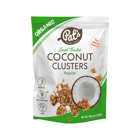 Organic Coconut Clusters Sweet toasted- 140g