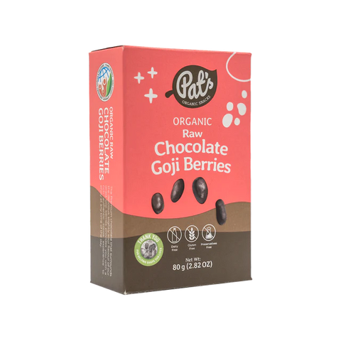 Organic Raw Chocolate Goji Berries - 80g