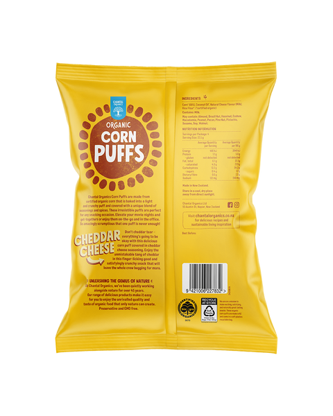 Corn Puffs | Cheddar Cheese