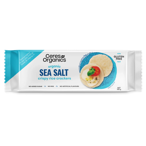 Rice Crackers | Sea Salt