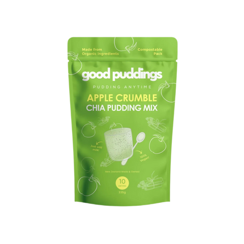 DIY Chia Pudding Mix | Apple Crumble