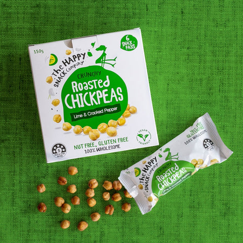 Roasted Chickpeas | Lime & Cracked Pepper