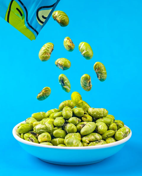 Crunchy Roasted Edamame Beans | Sea Salt