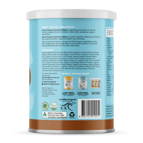 Sprout Essential Shake for 12 months+ Chocolate (700g)