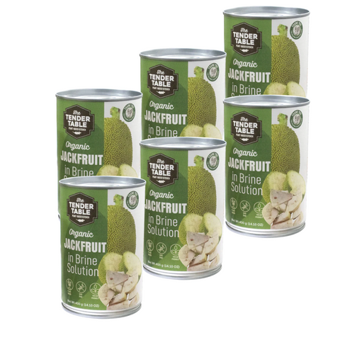 Organic Jackfruit in Brine Solution 400gx6 cans