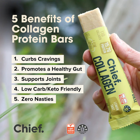 Collagen Protein Bar | Lemon Tart