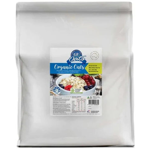 GF Oats Organic Oats *tested nil to gluten contamination* -5Kg
