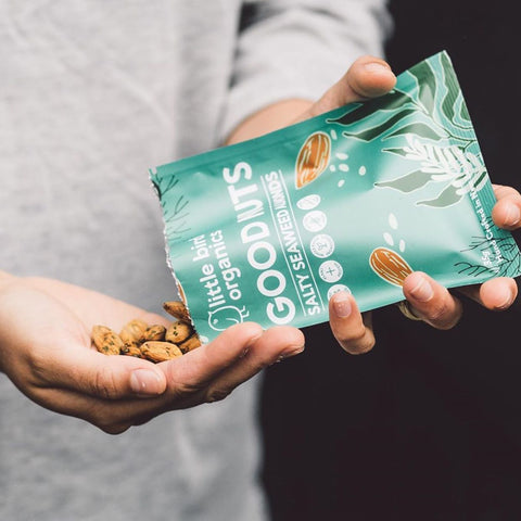 Activated Nuts | Salty Seaweed Almonds