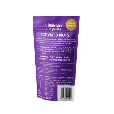 Activated Nuts | Candied Cinnamon Clusters