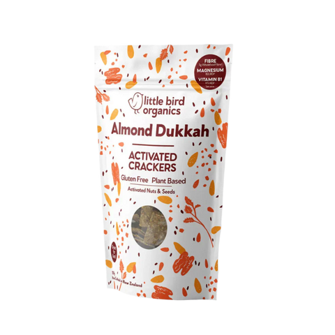 Almond Crackers | Activated Almond Dukkah