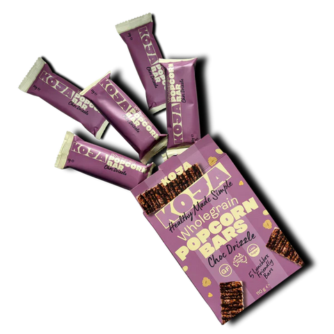 Wholegrain Popcorn Bar | Choc Drizzle