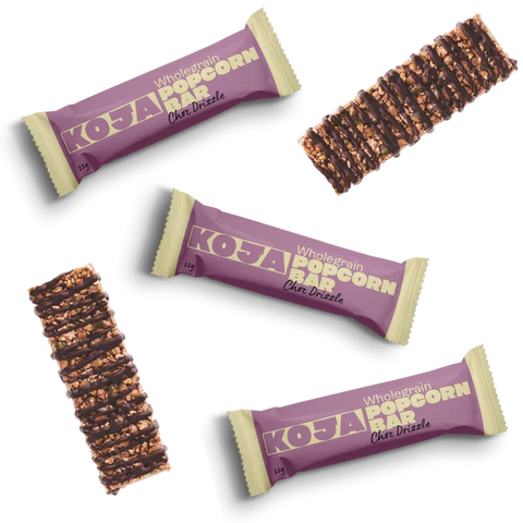 Wholegrain Popcorn Bar | Choc Drizzle