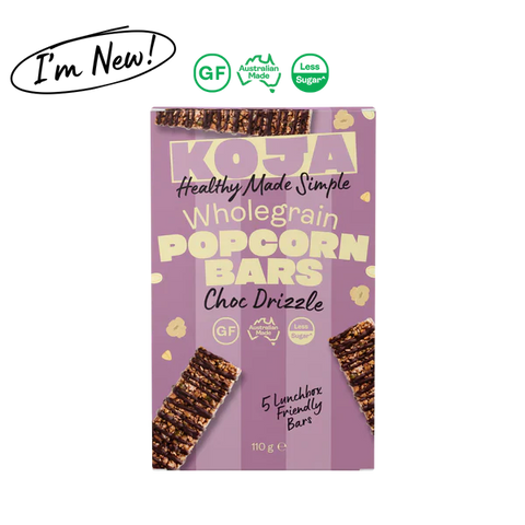 Wholegrain Popcorn Bar | Choc Drizzle