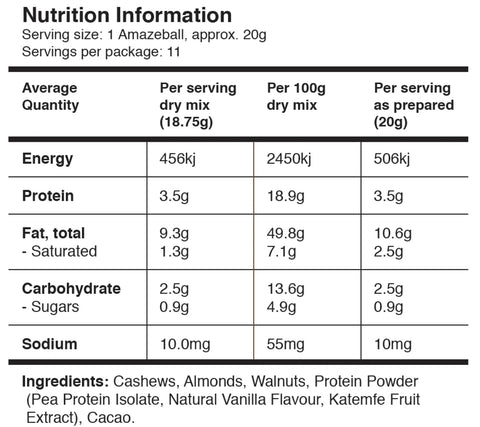 DIY Amazeballs Mix | Cacao Crunch