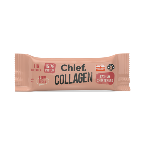 Collagen Protein Bar | Cashew Shortbread