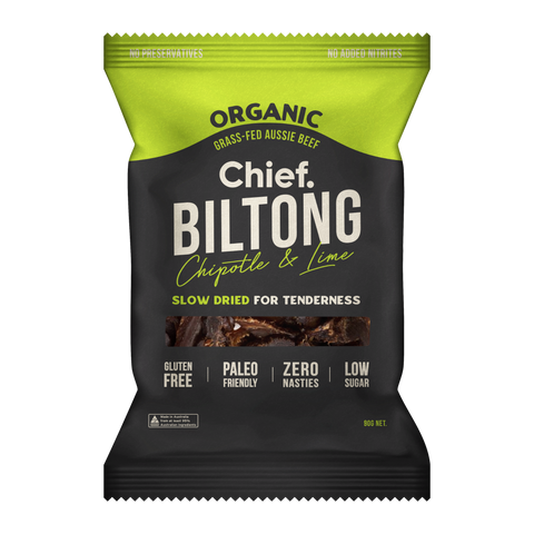 Organic Biltong | Chipotle & Lime