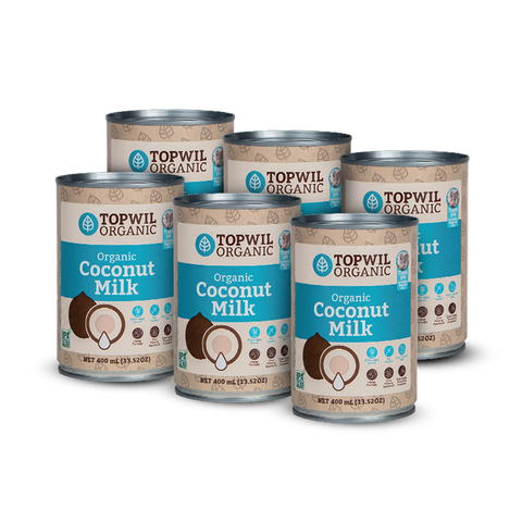 Organic Coconut Milk 400ml (6 Cans)