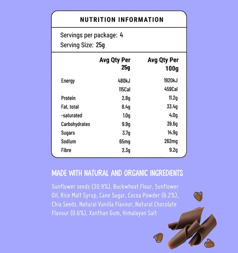 Seed Nibbles | Dark Chocolate