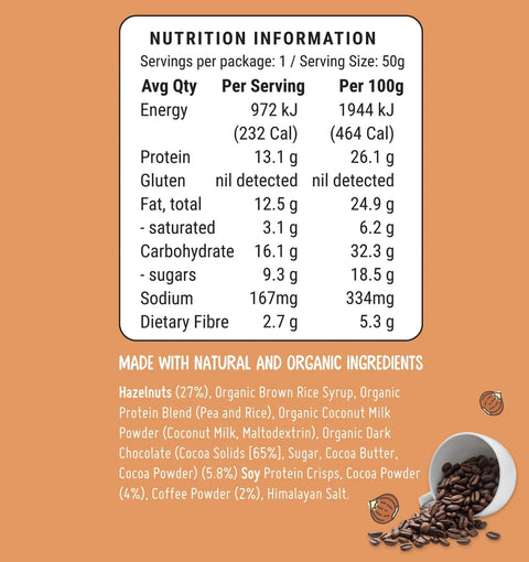 Protein Bar | Hazelnut Mocha