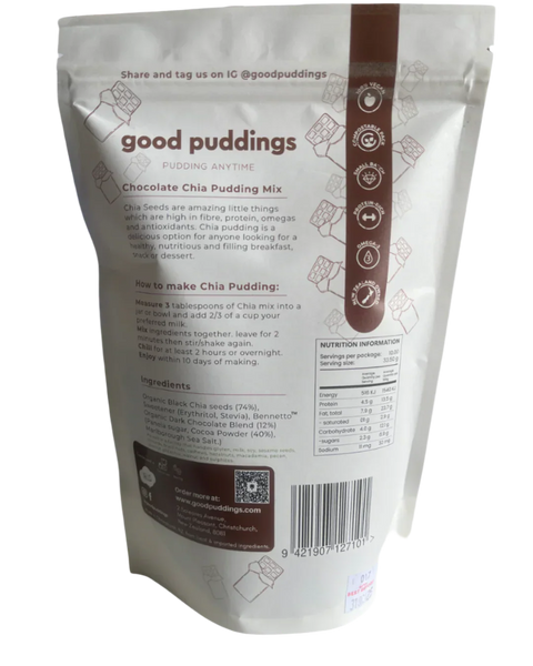DIY Chia Pudding Mix | Chocolate
