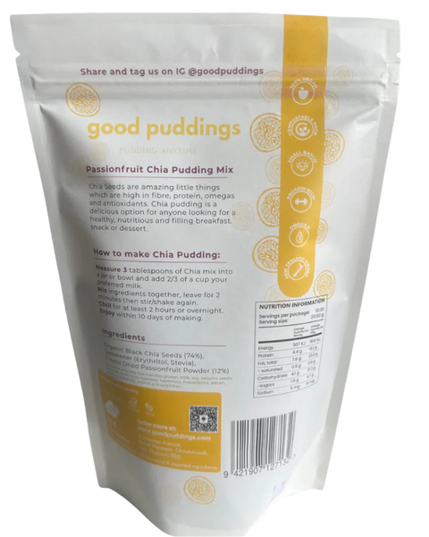 DIY Chia Pudding Mix | Passionfruit