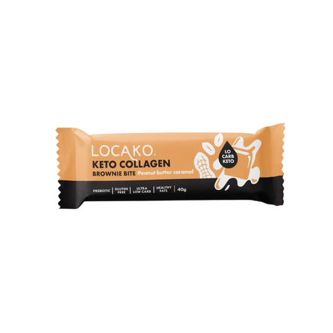 Collagen Brownie Bar | Peanut Butter Caramel