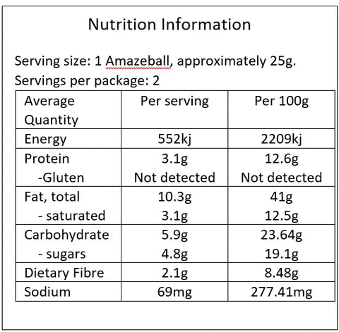 Amazeballs | Salted Caramel
