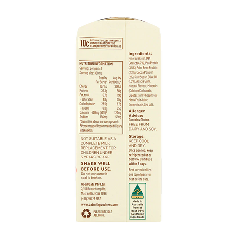 PrOATein Milk | Choc