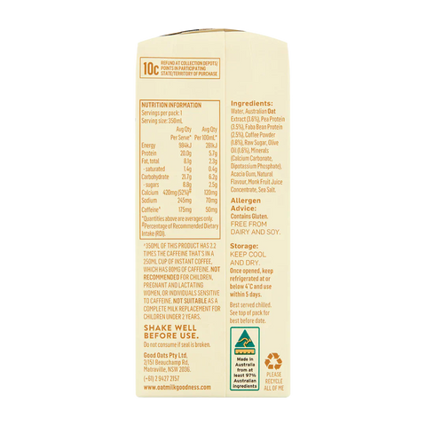 PrOATein Milk | Coffee