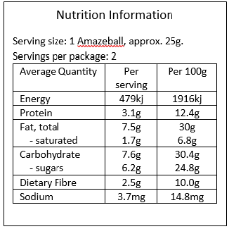 Amazeballs | Orange Choc