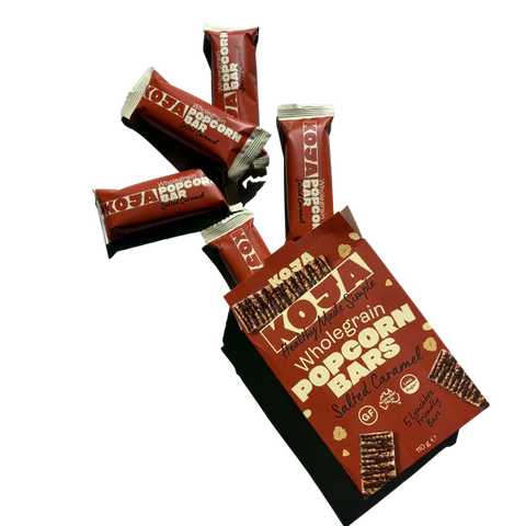 Wholegrain Popcorn Bar | Salted Caramel