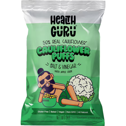 Cauliflower Puffs | Salt & Vinegar (with Apple Cider)