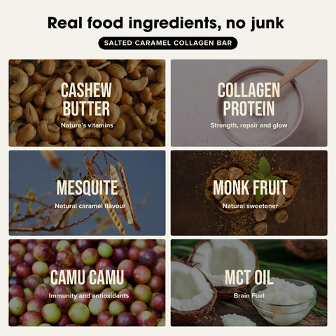 Collagen Protein Bar | Choc Salted Caramel