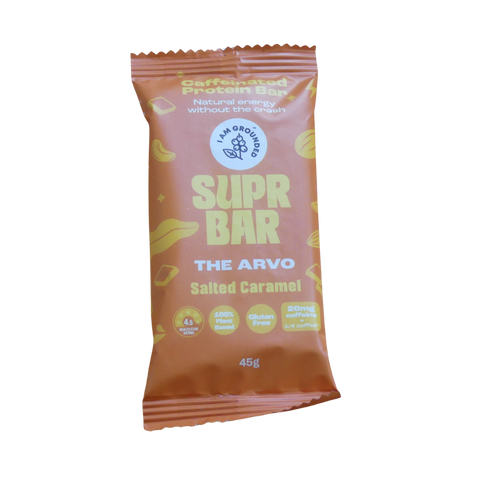 Caffeinated Protein Bar | Salted Caramel