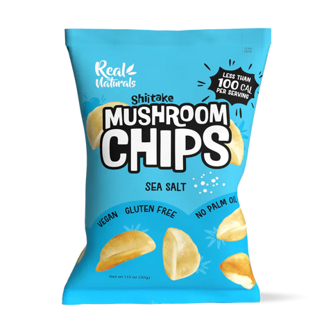 Shiitake Mushroom Chips | Sea Salt