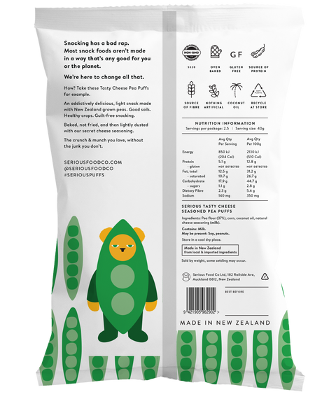 Pea Puffs | Tasty Cheese