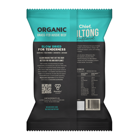 Organic Biltong | Traditional