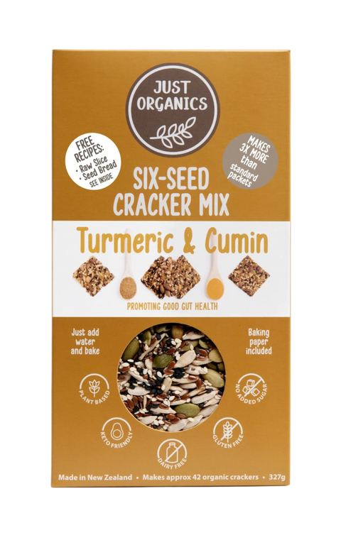 DIY Cracker Mix | Turmeric & Cumin