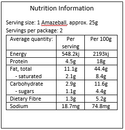 Amazeballs | Vanilla Bliss