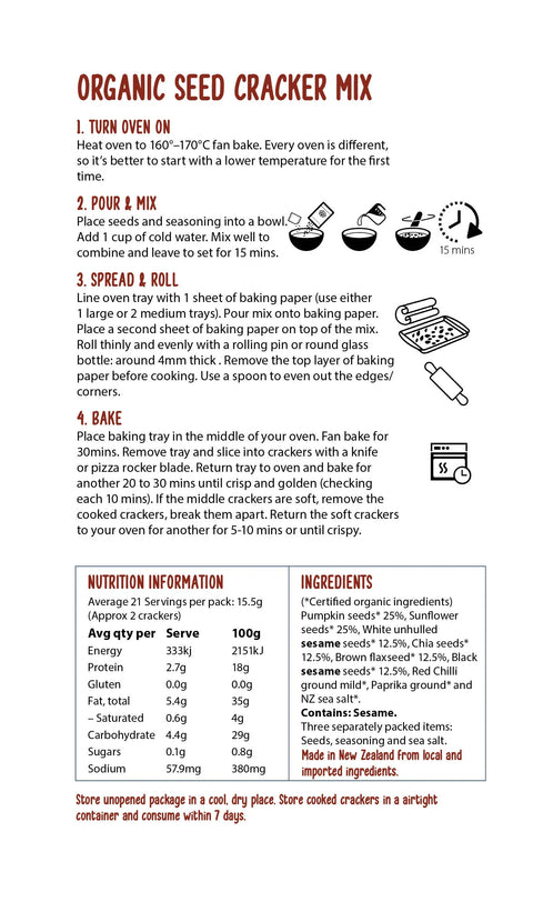 DIY Cracker Mix | Chilli & Paprika