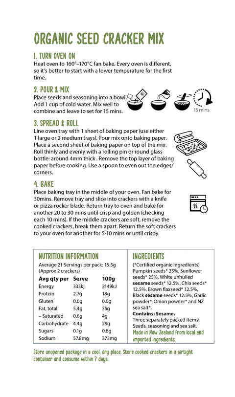 DIY Cracker Mix | Garlic & Onion