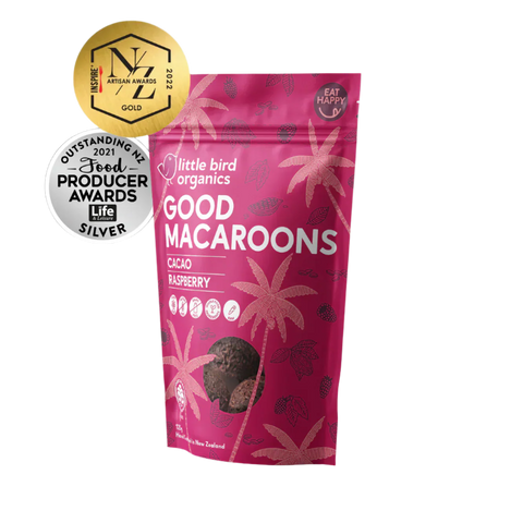 Macaroons | Cacao & Raspberry