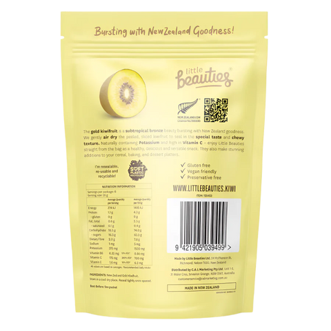 Freeze-Dried Fruit | Chewy Gold Kiwifruit Slices