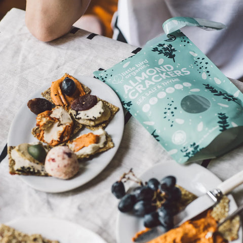 Almond Crackers | Sea Salt & Thyme