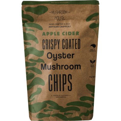 Crispy Oyster Mushroom Chips | Apple Cider