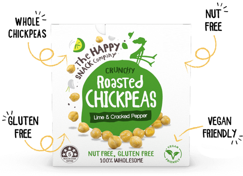 Roasted Chickpeas | Lime & Cracked Pepper