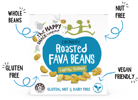 Roasted Fava Beans | Lightly Salted