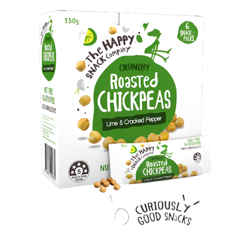 Roasted Chickpeas | Lime & Cracked Pepper