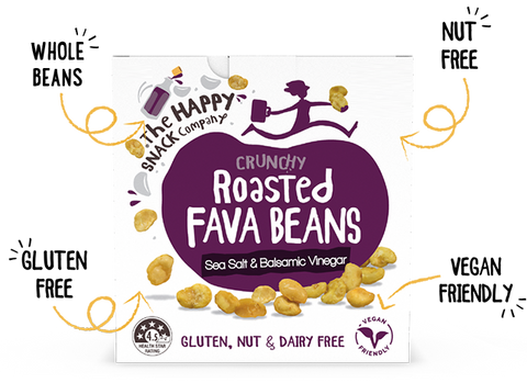 Roasted Fava Beans | Sea Salt & Balsamic